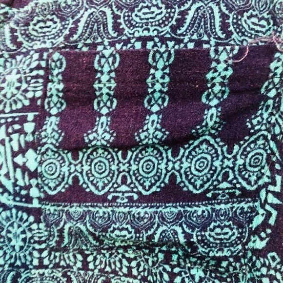 Turquoise Rose hi low women’s shirt - Picture 6 of 9